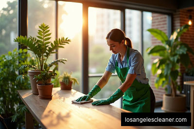 Green Cleaning Services' Impact on Los Angeles Commercial Spaces Unveiled