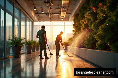 Green Cleaning Services' Impact on Los Angeles Commercial Spaces Unveiled